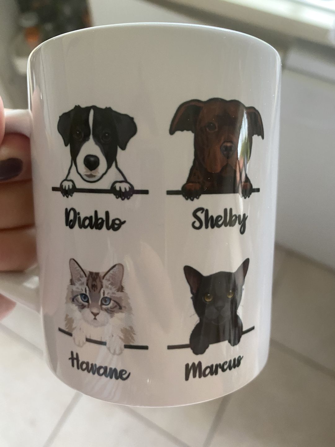 Customer photo review of Mon préféré - Mug personnalisé