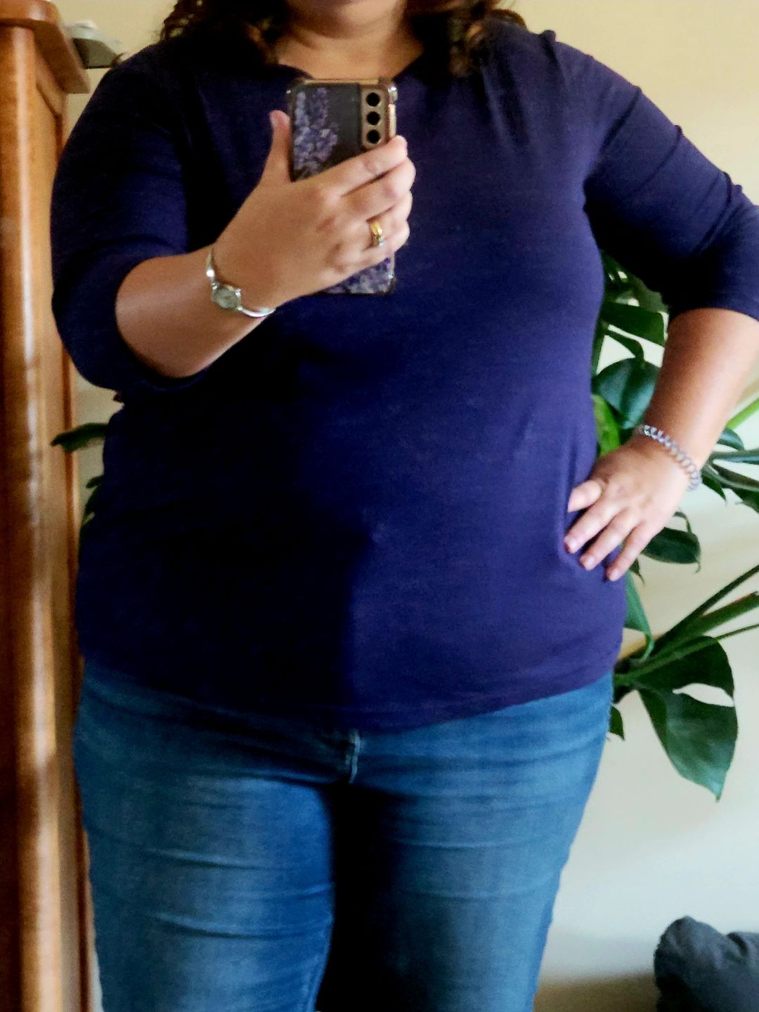 Customer photo review of *Freshly Baked* Boatneck Top