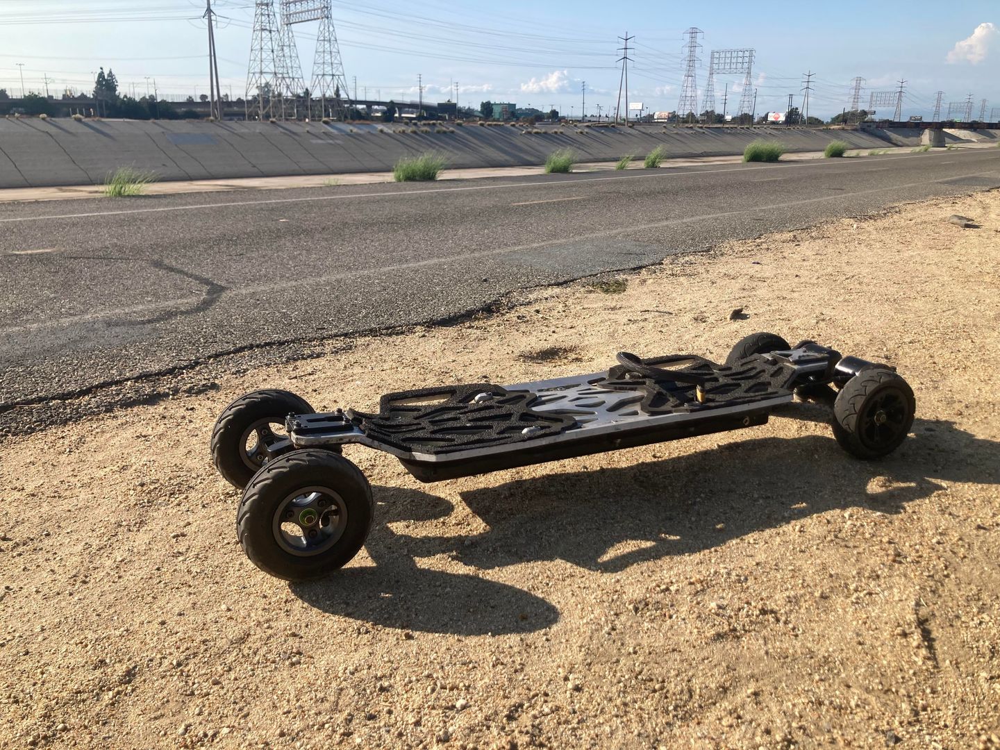 Customer photo review of Backfire Hammer 160mm Pneumatic Tires and Parts