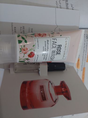 Customer photo review of Rose Face Wash