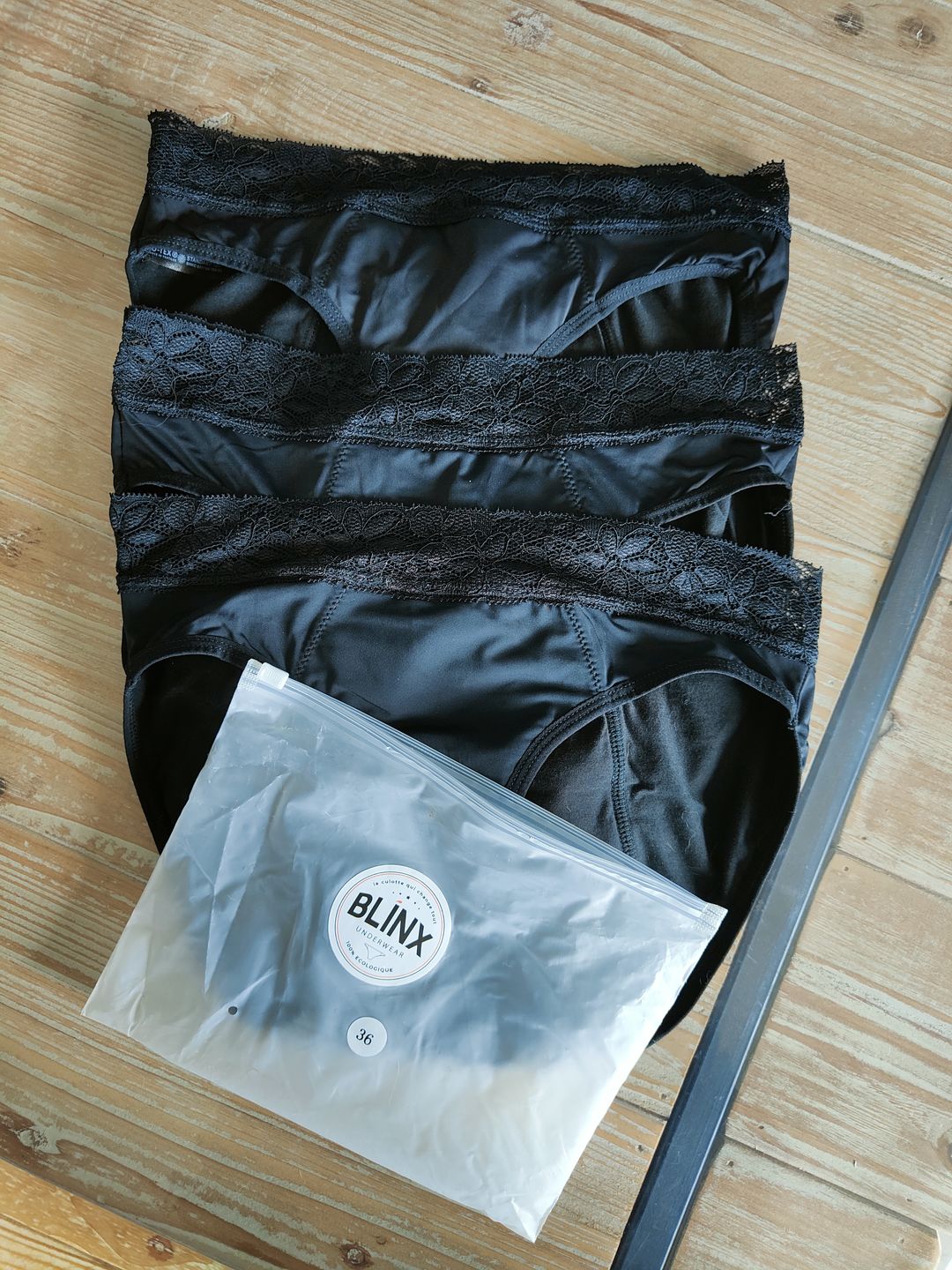 Customer photo review of Culotte Menstruelle Marianne (Lot de 3)