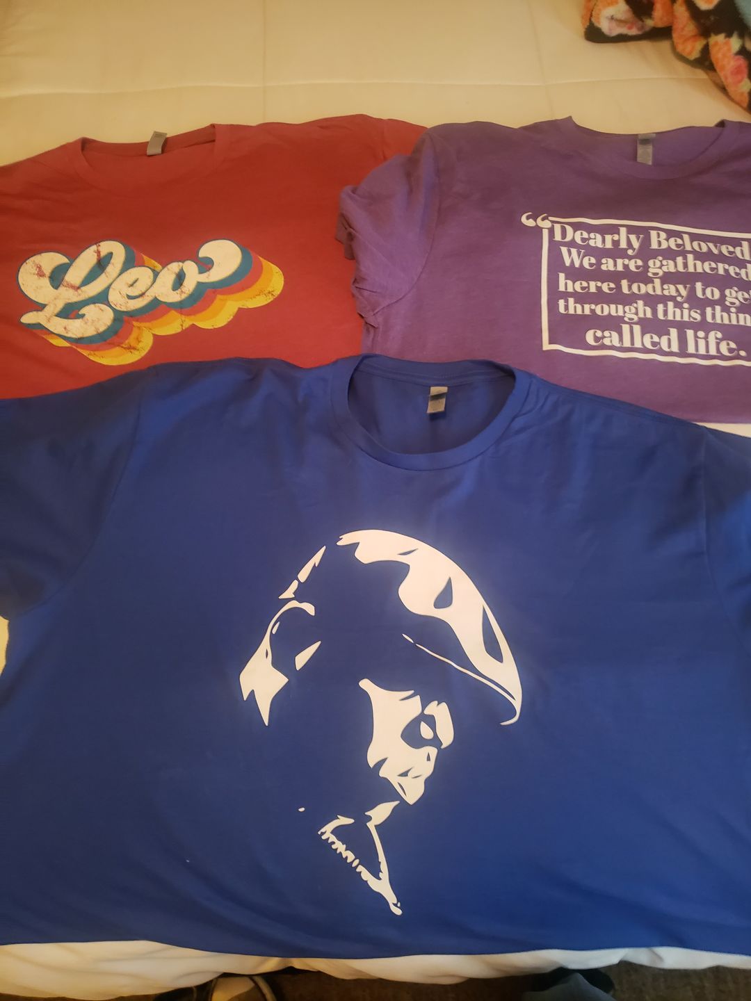 Customer photo review of Dearly Beloved