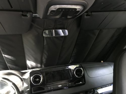 Customer photo review of Sprinter - Windshield Shade