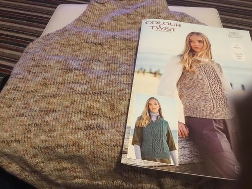 Customer photo review of Ladies Mystery Knitting Box