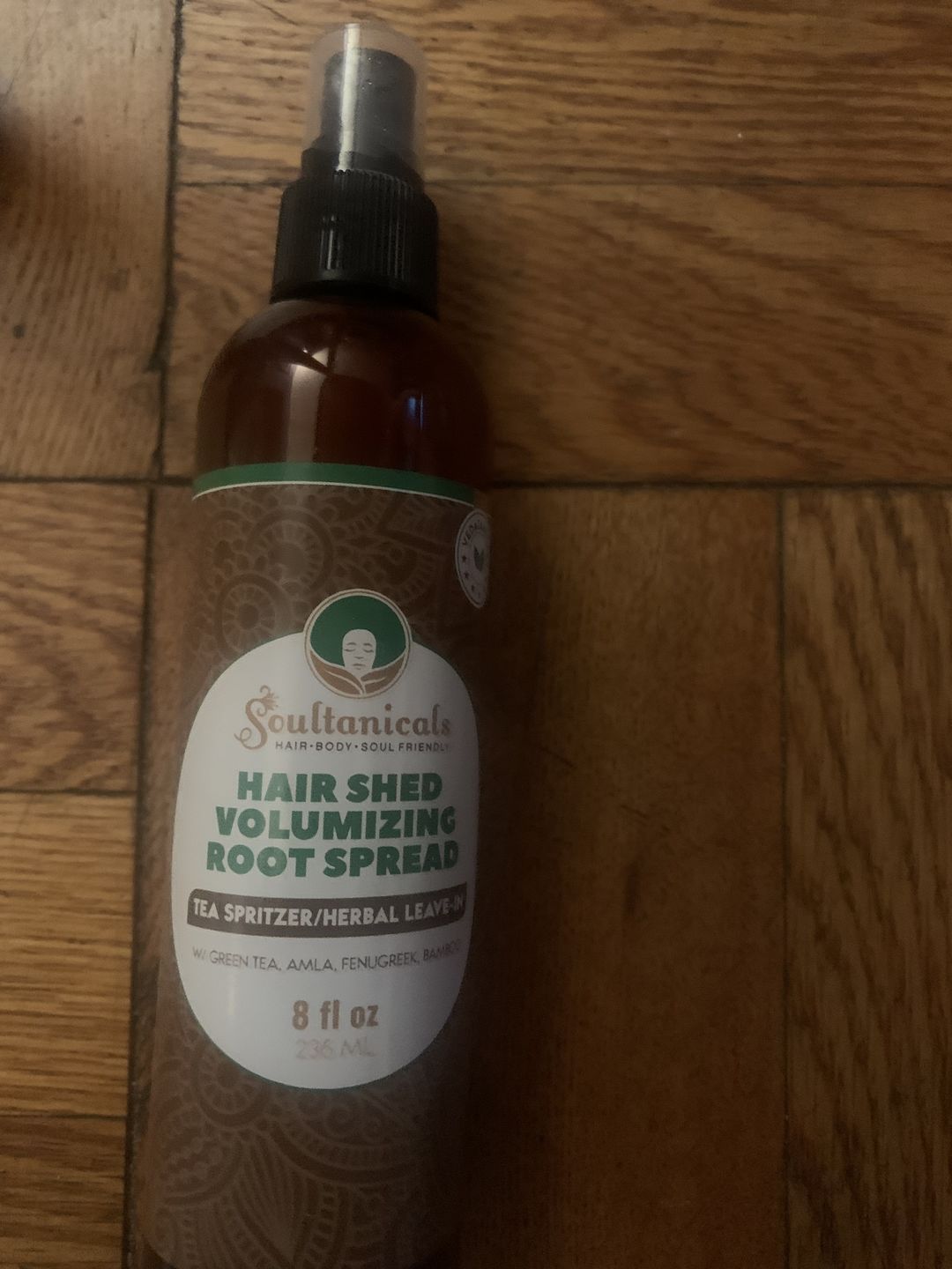 Customer photo review of HAIR SHED VOLUMIZING ROOT SPREAD Tea Spritzer/Herbal Leave-in