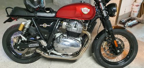 Customer photo review of Echappement "Hot Rod" Royal Enfield Interceptor/ continentale GT 650