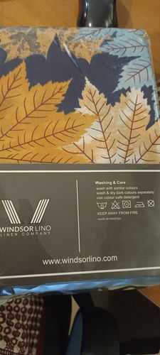 Customer photo review of Tropical Leaves Multi-Bed Sheet Set