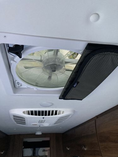 Customer photo review of Roof Vent Fan Insulated Cover