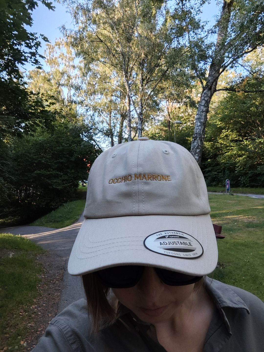 Customer photo review of Customize Your own Dad Hat