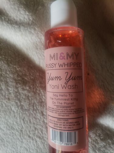Customer photo review of Pussy Whipped Yum Yum Yoni Wash