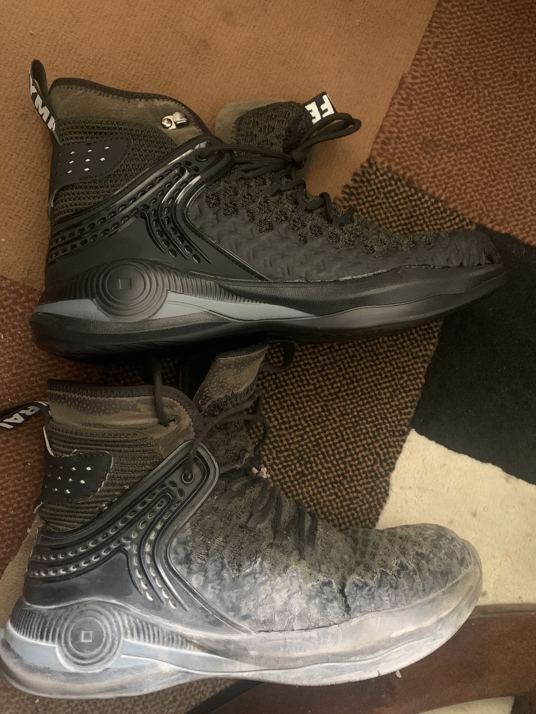 Customer photo review of Maven Steel Toe Comfortable Work Shoes