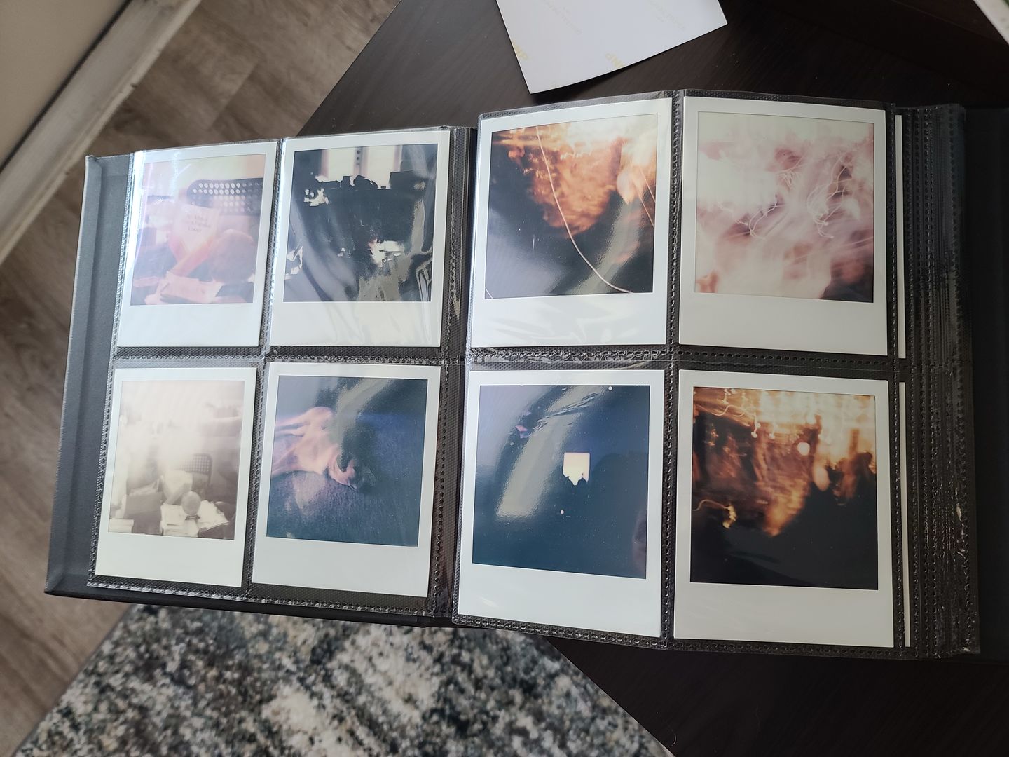 Customer photo review of Polaroid Photo Album Black - Large - 160 Photos