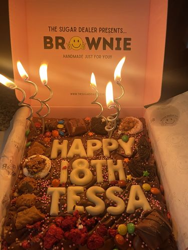 Customer photo review of Loaded brownie