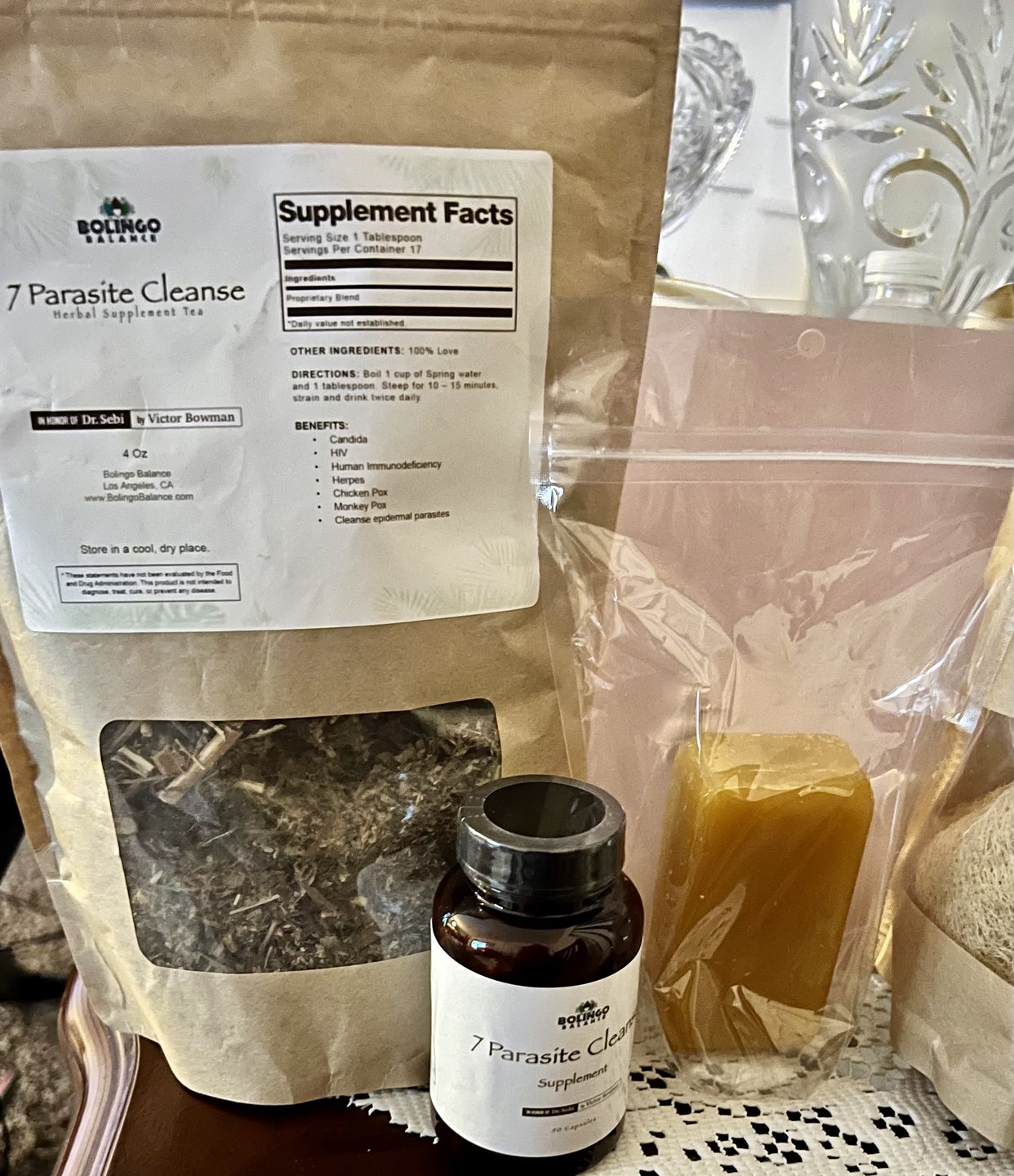 Customer photo review of 7 Parasite Cleanse