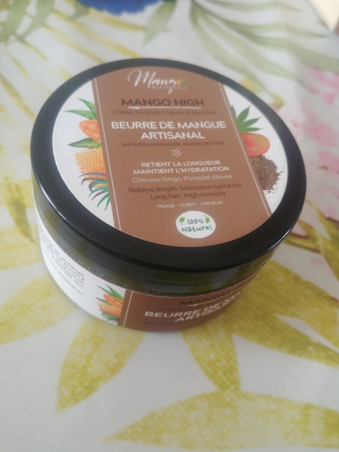 Customer photo review of Beurre de mangue artisanal HIGH
