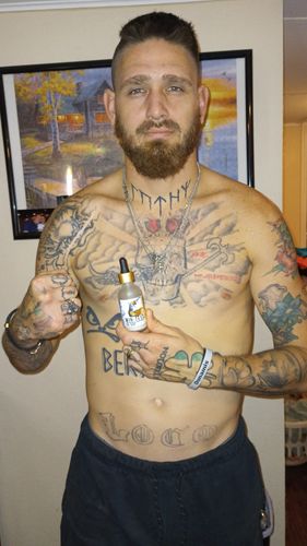 Customer photo review of Win-Test™ - Lean Muscle, Striated & Vascular, Dry Gainer Blend