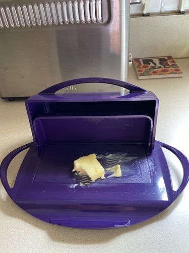 Customer photo review of Butterie, The Flip-Top Butter Dish