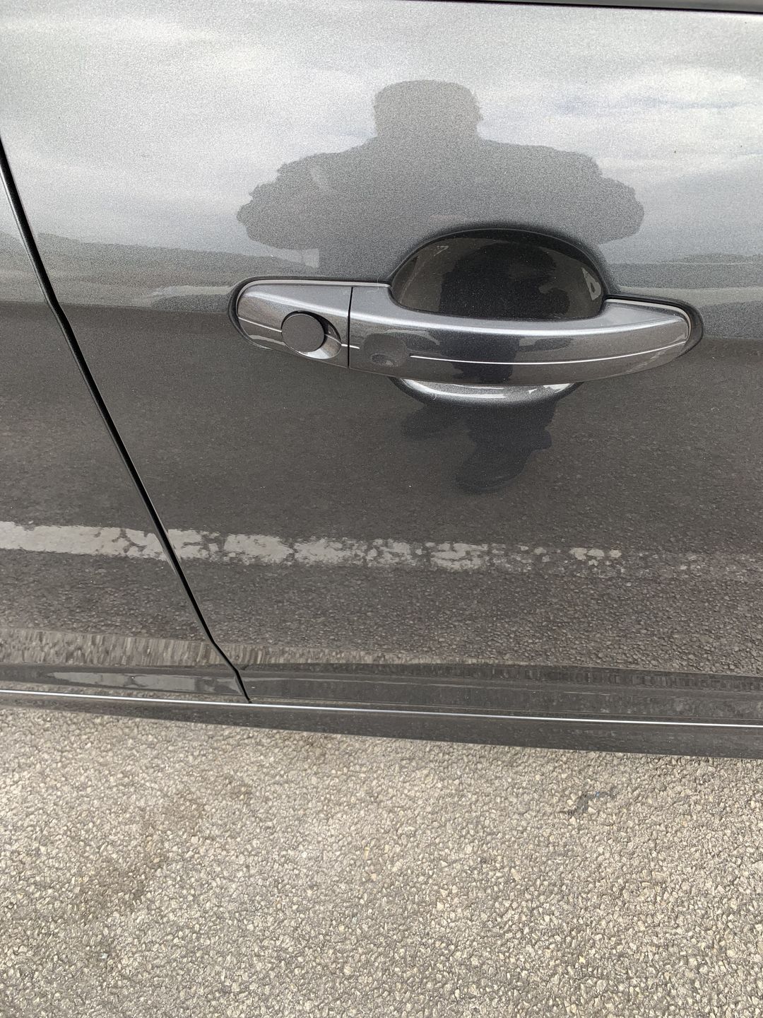 Customer photo review of Door Lock Barrel Blanking Plate - Mk3/3.5 Focus / Mk7/7.5 Fiesta (Painted)
