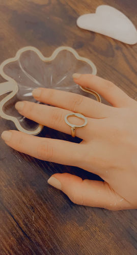 Customer photo review of Dolce Vita Ring - Gold