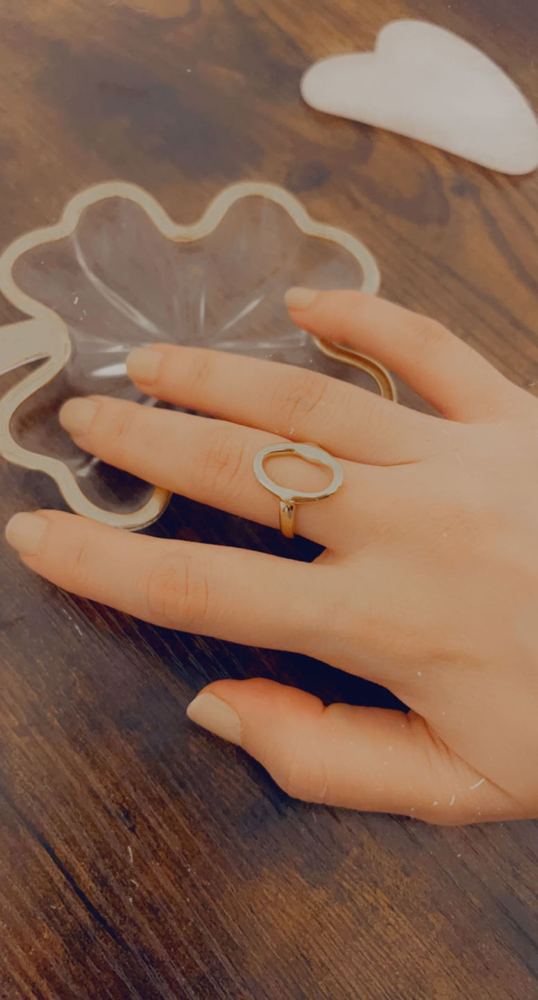 Customer photo review of Dolce Vita Ring - Gold
