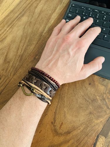Customer photo review of Bracelet Gautama