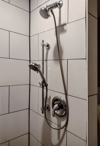Customer photo review of Slide Bar with Shower Head Holder