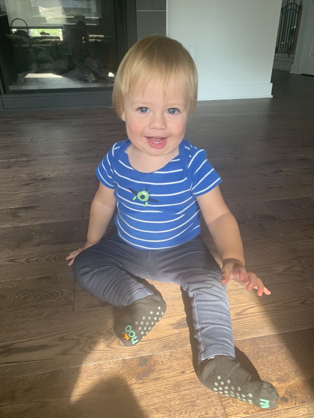 Customer photo review of Light Grey Socks