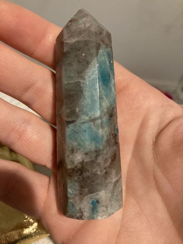 Customer photo review of Graphic Amazonite Towers
