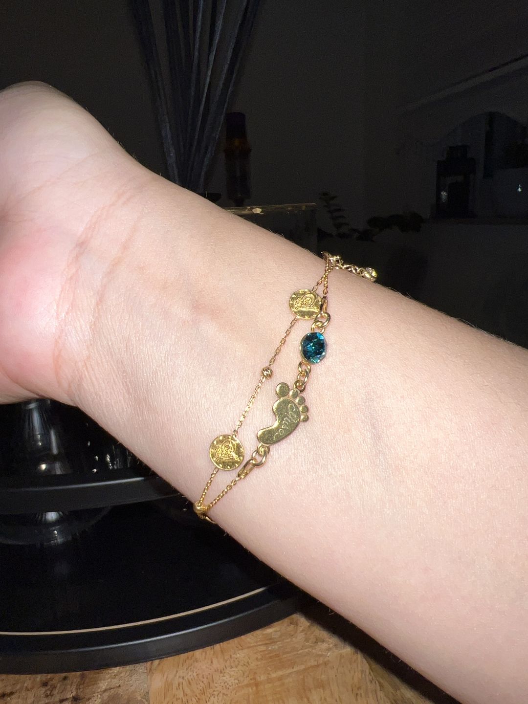 Customer photo review of Armband "Babyfuß"