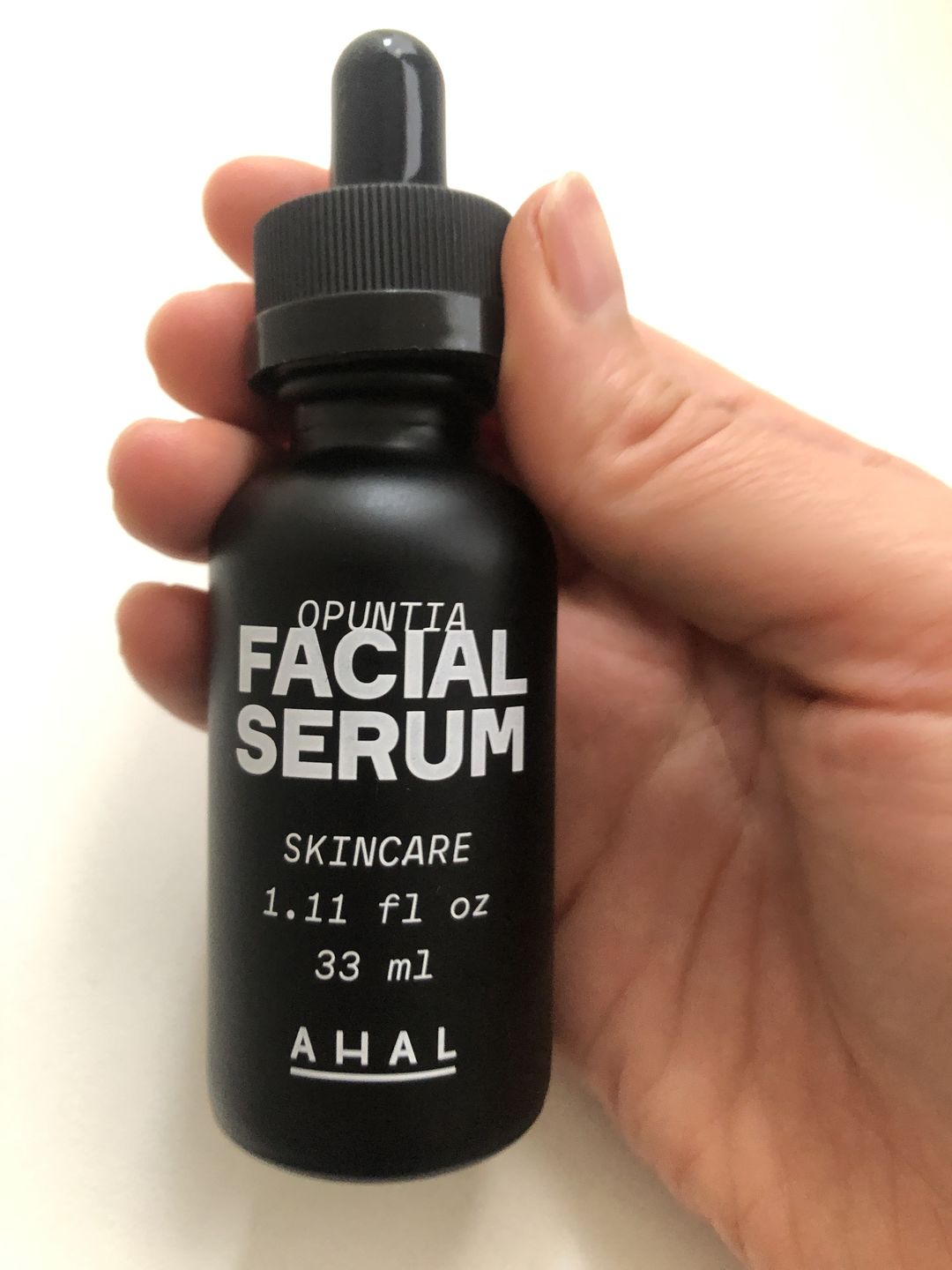 Customer photo review of Opuntia Facial Serum / Suero Facial Opuntia