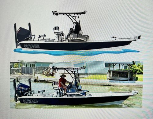Customer photo review of Custom Digital Boat Artwork