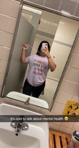 Customer photo review of It's Cool To Talk About Mental Health