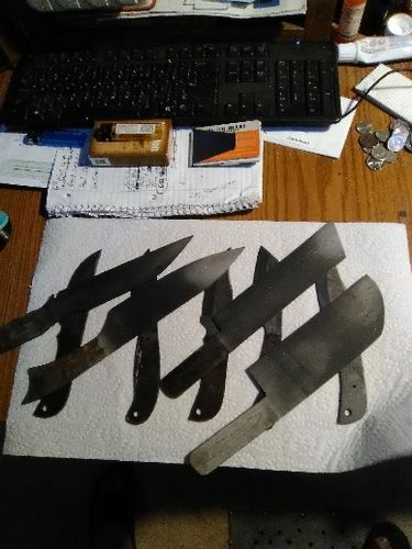 Customer photo review of 2 X 72 Inch Flexible Ceramic Sanding Belts, 6 Pack