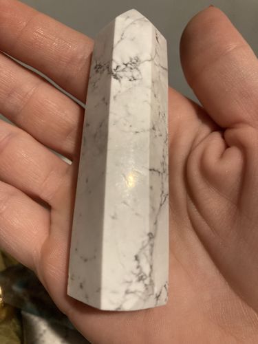 Customer photo review of Howlite Towers