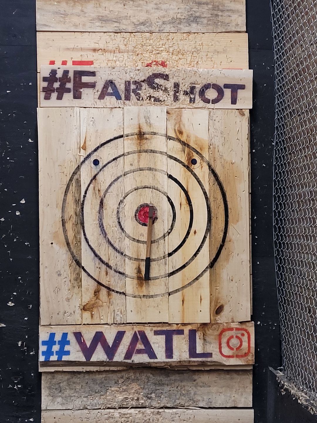Customer photo review of The Corporal Throwing Axe