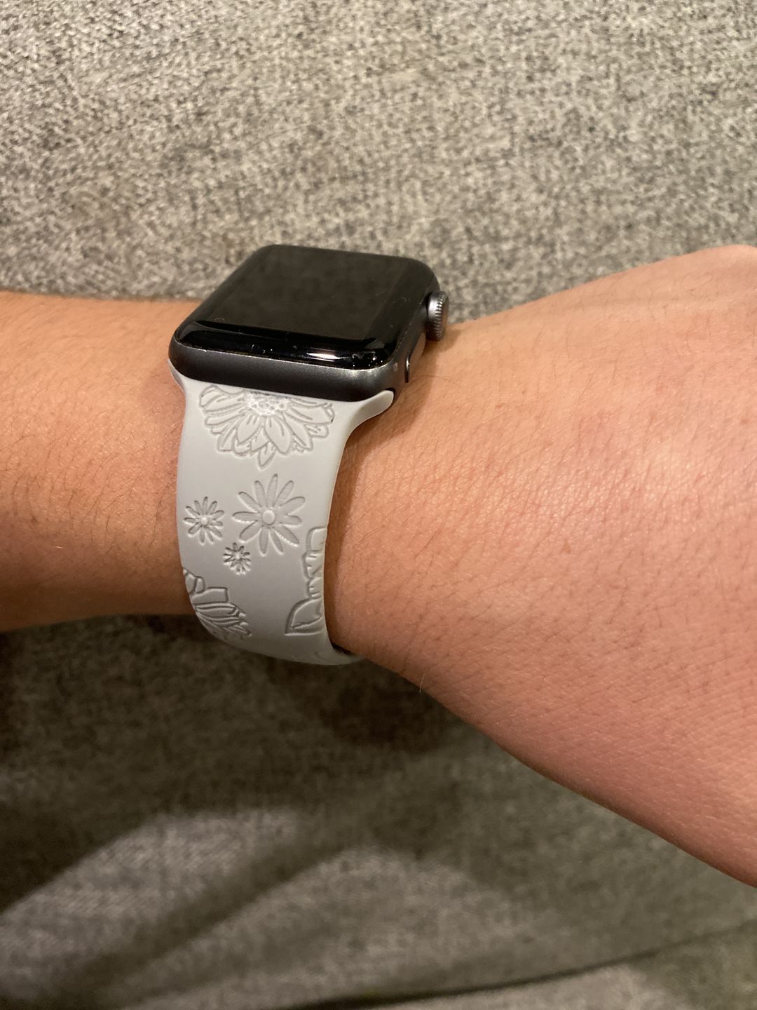 Customer photo review of Luna Silicone Band (11 Colours)