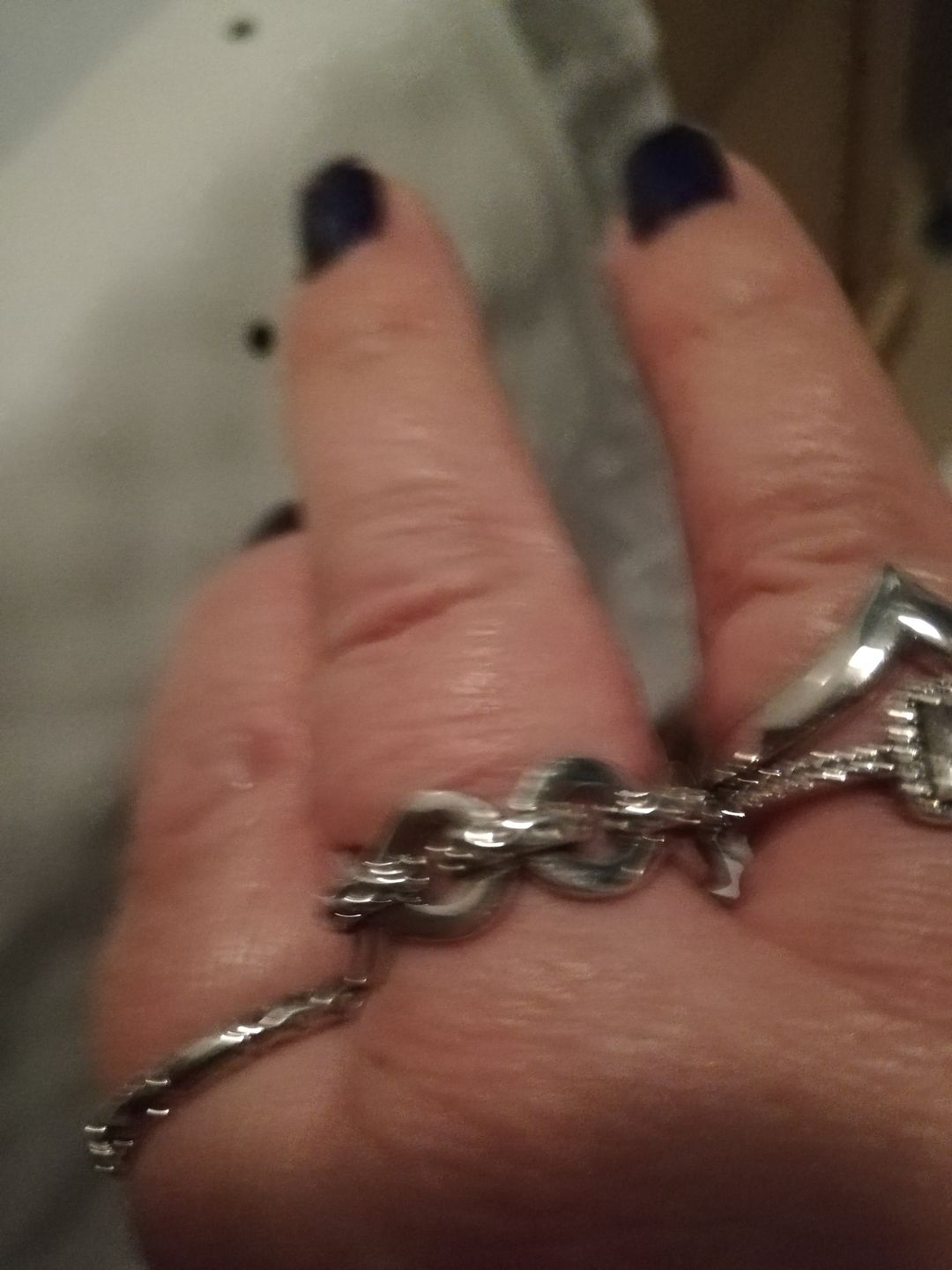 Customer photo review of Allegro Stacking Band Ring