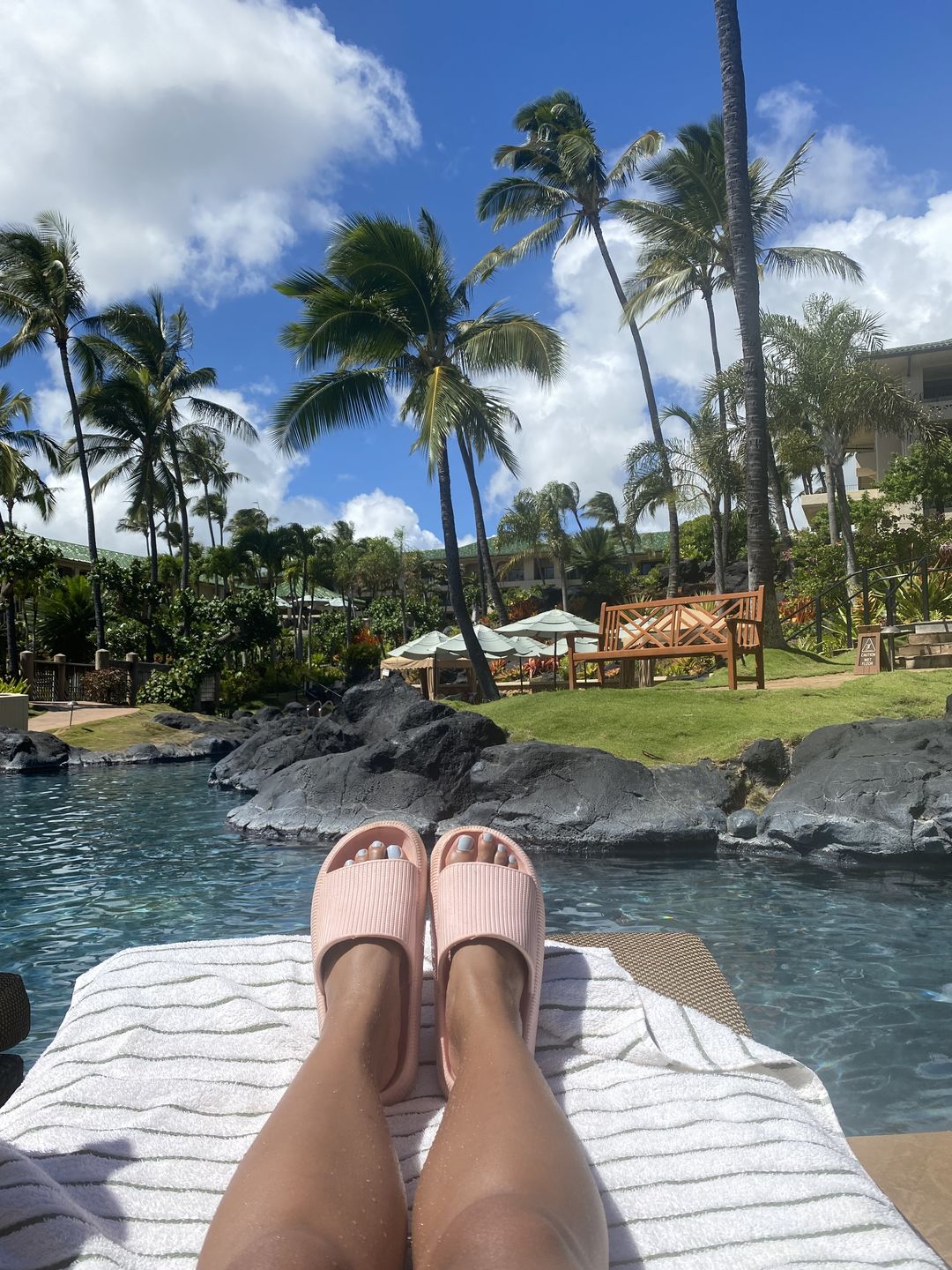 Customer photo review of Original Cushion Slides - Cloud Slides