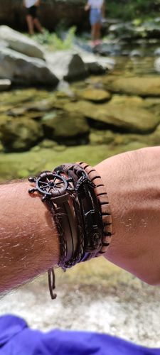 Customer photo review of Bracelet Tlaloc
