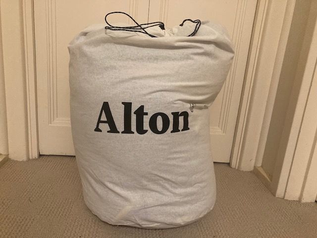 Customer photo review of Down Storage Sack