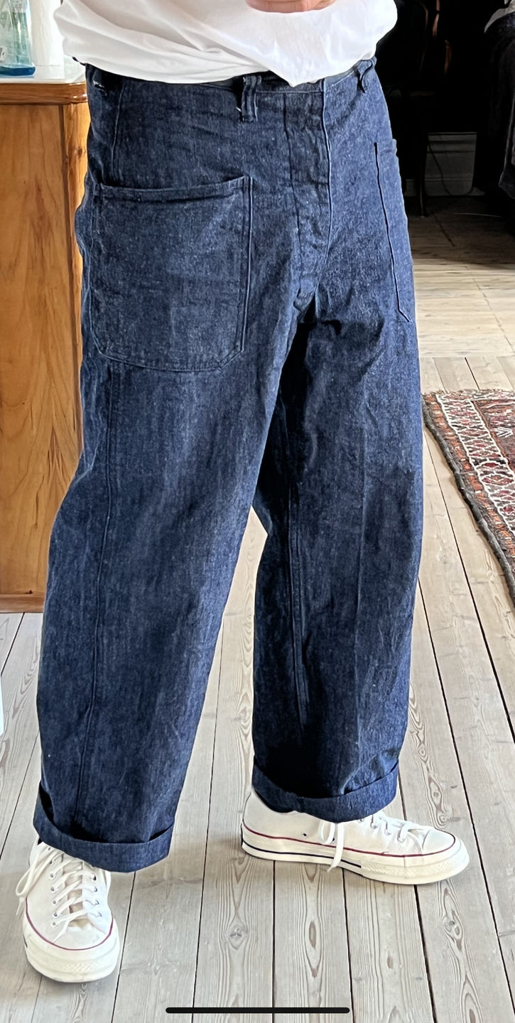 Customer photo review of 1917 US Navy 1st Denim Pants