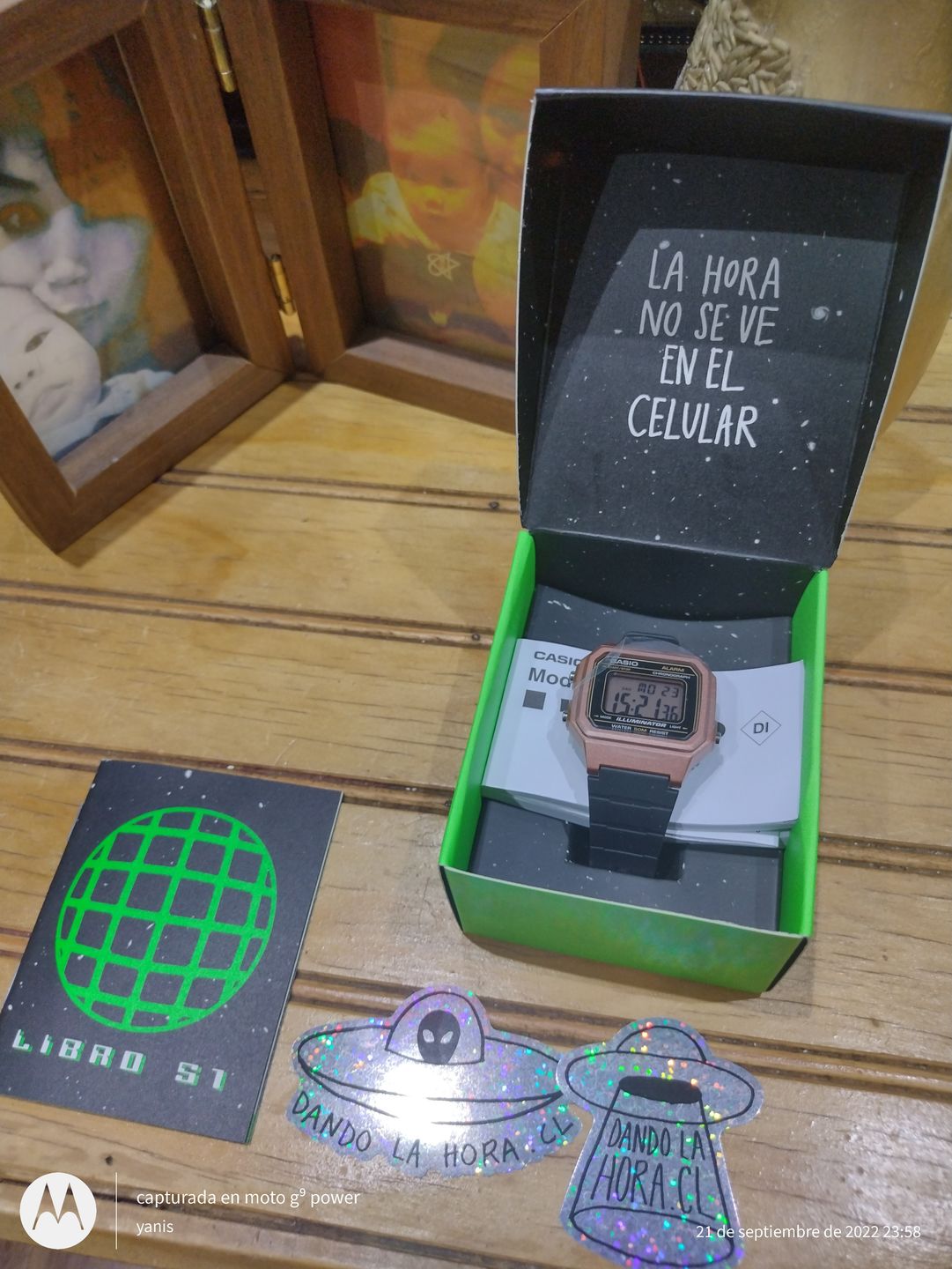 Customer photo review of Reloj Casio Vintage W-217HM-5AVDF Rosado