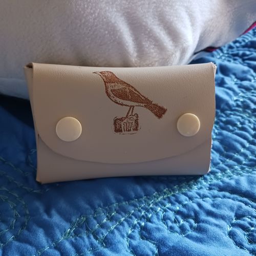 Customer photo review of Vinyl Passport Cover Pattern