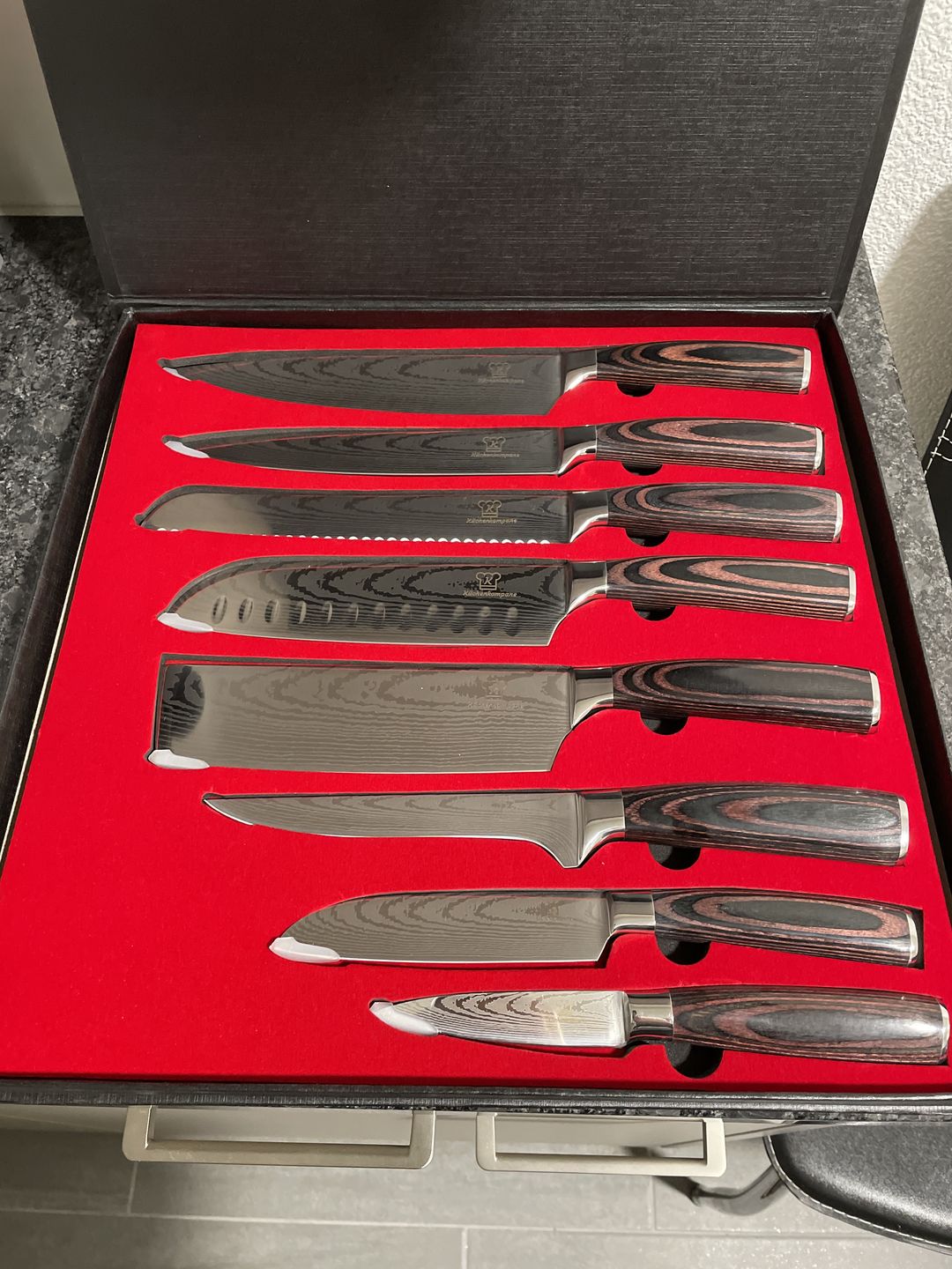 Customer photo review of Asiatisches Messerset Premium