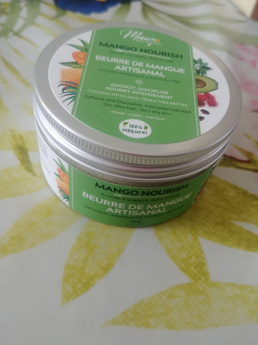 Customer photo review of Beurre de mangue artisanal NOURISH