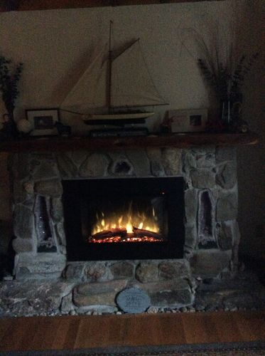 Customer photo review of Modern Flames Redstone 30" Built In Electric Firebox Insert
