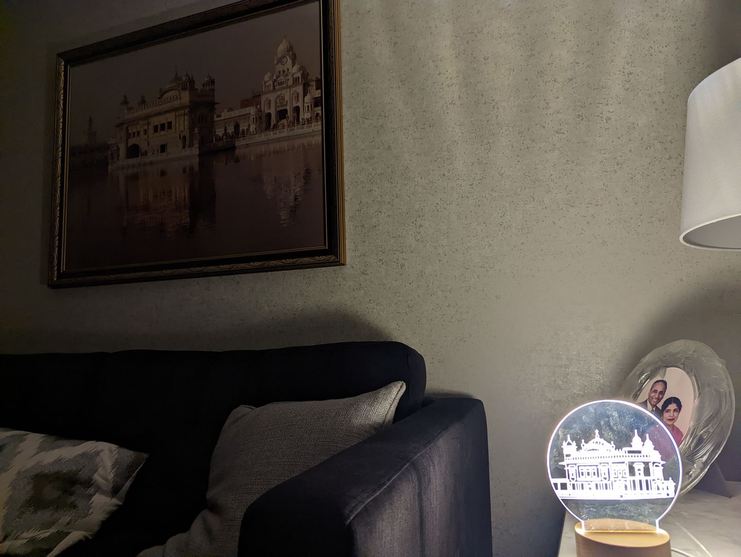 Customer photo review of Golden Temple Lamp