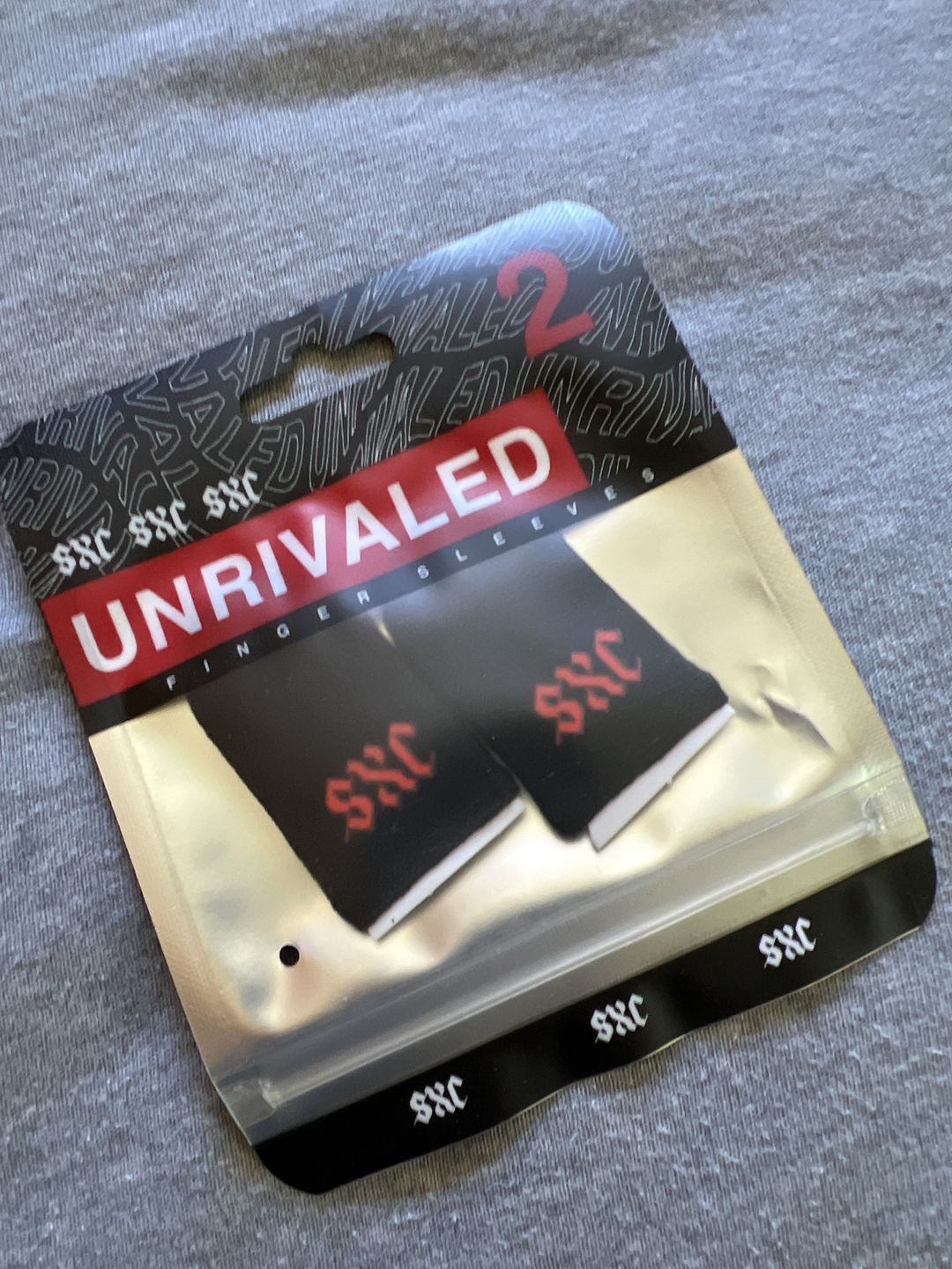 Customer photo review of NEW "UNRIVALED 2.0" Finger Sleeves Three Pack