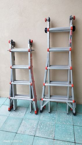 Customer photo review of Escalera de Aluminio Multiposición 22' Tipo IA Leveler Little Giant 16522-803 (Demo)