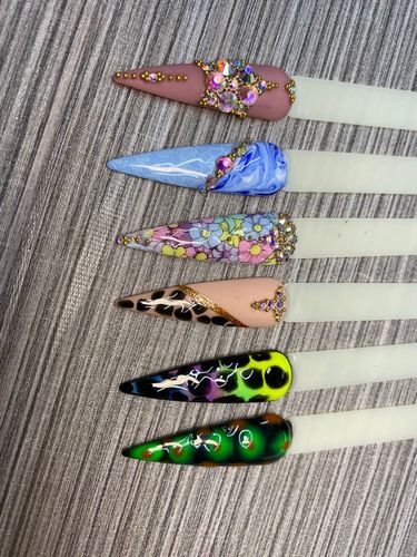 Customer photo review of Set Balines Fantasy Nails